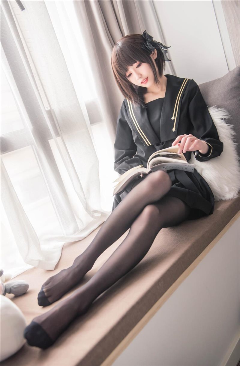 图片[2]-你的负卿 NO.010 – 窗台制服[19P／129M] - 呦糖社C+-呦糖社C+