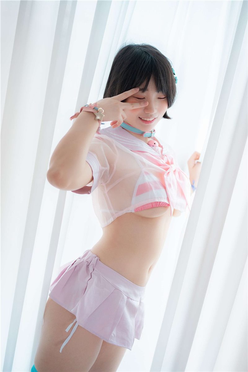 图片[2]-[CreamSoda] NO.008 Mimmi (밈미) – Belt choker[48P-401MB] - 呦糖社C+-呦糖社C+