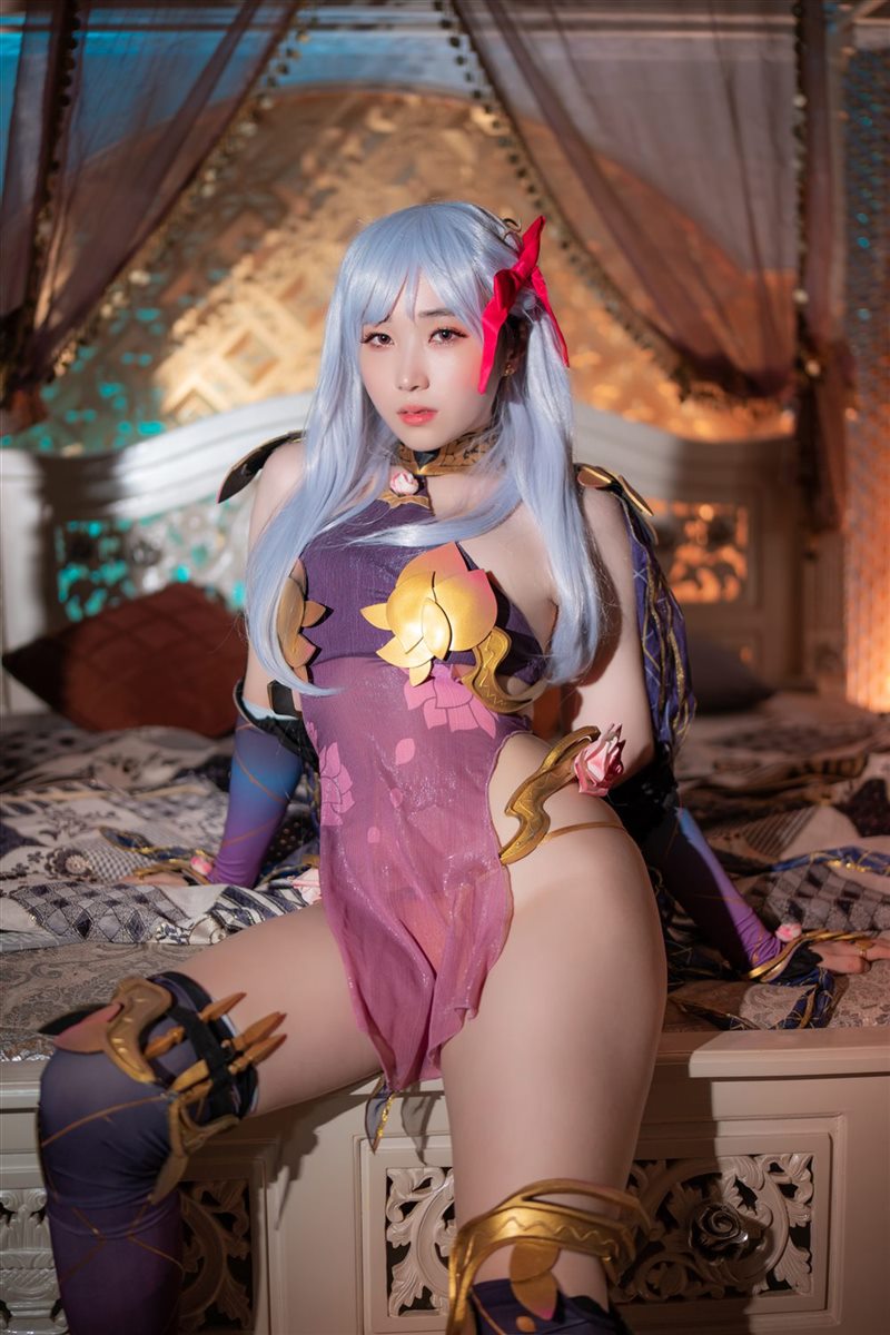 [CreamSoda] NO.012 Bambi (밤비) – Cosplay Tamamo + Kama (FGO) [40P-493MB] - 呦糖社C+-呦糖社C+