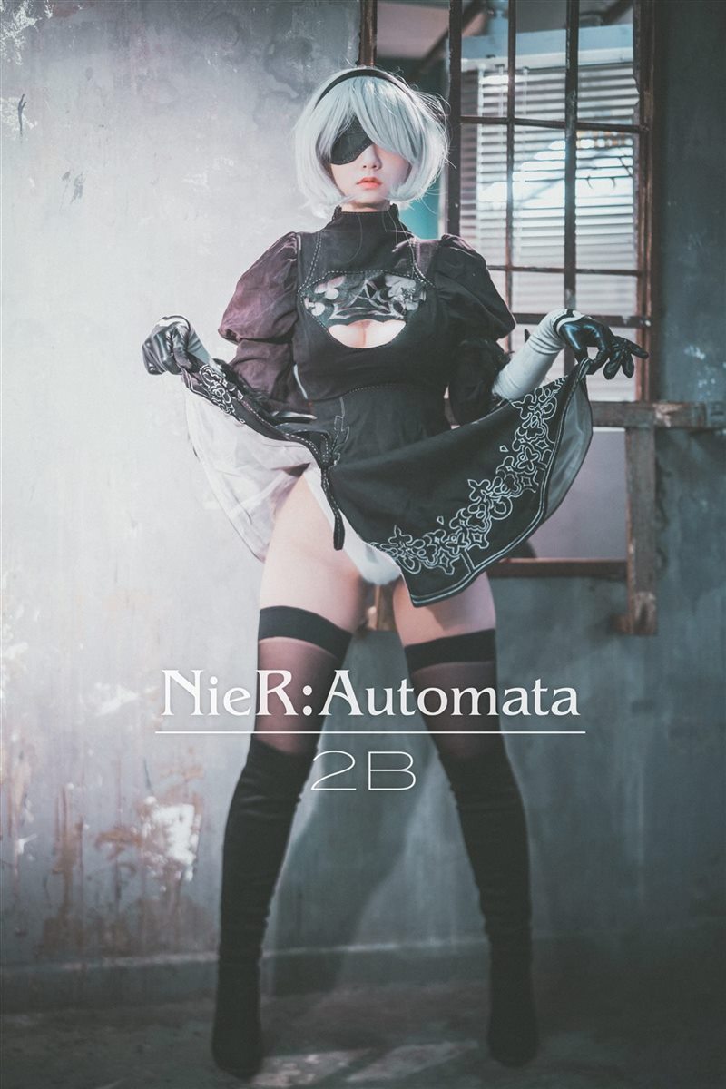 DJAWA Photo NO.113 – Jeong Jenny (정제니) – NieR Automata 2B[47P-427MB] - 呦糖社C+-呦糖社C+