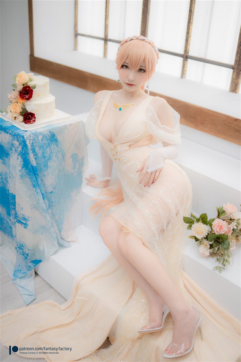 图片[2]-Fantasy Factory小丁 - Ots-14 Wedding dress [32P-127MB] - 呦糖社C+-呦糖社C+