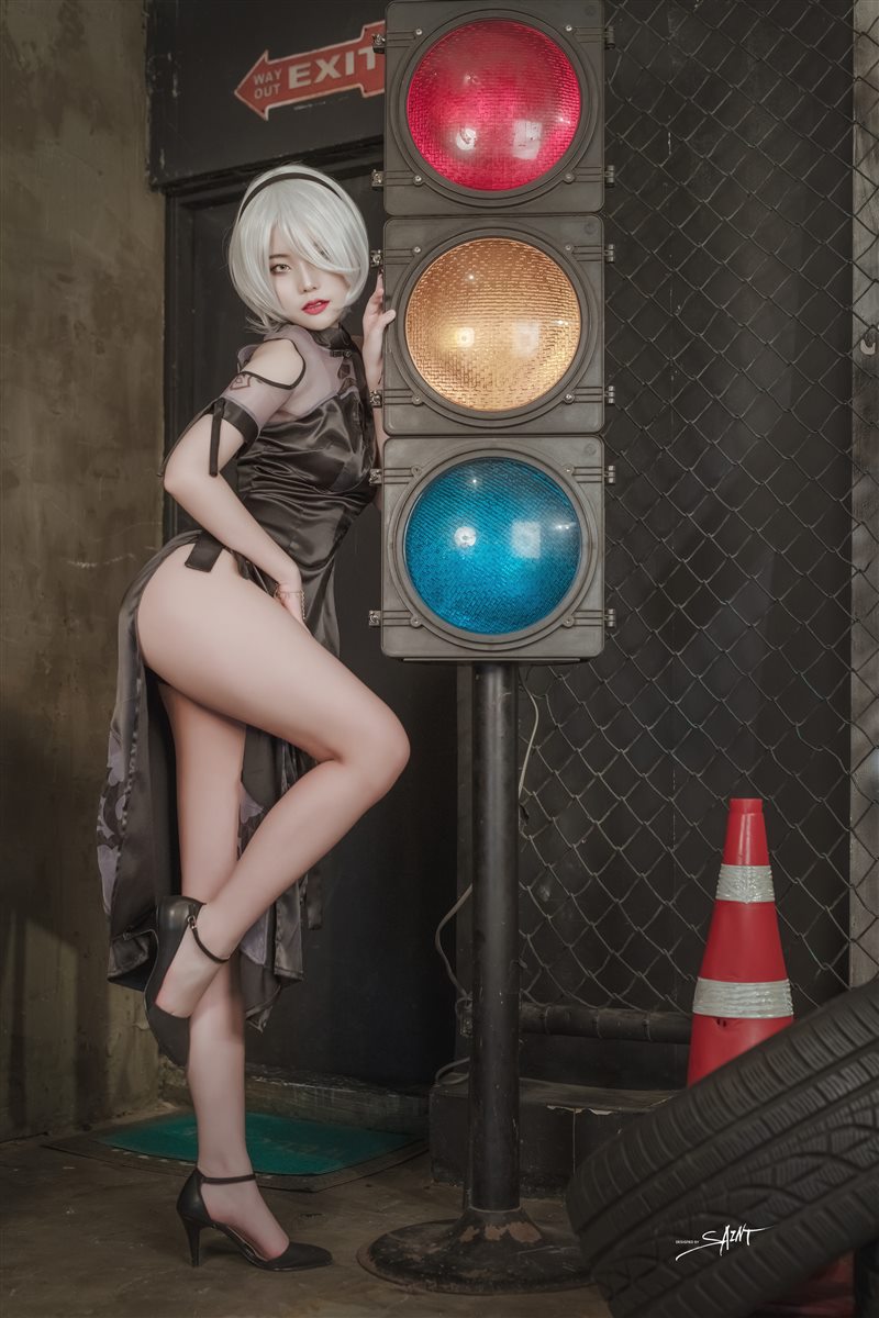 图片[5]-SAINT Photolife – (유나) Yuna's cos vol.04 - KDA Akali & Nier Automata 2B [65P-452MB] - 呦糖社C+-呦糖社C+