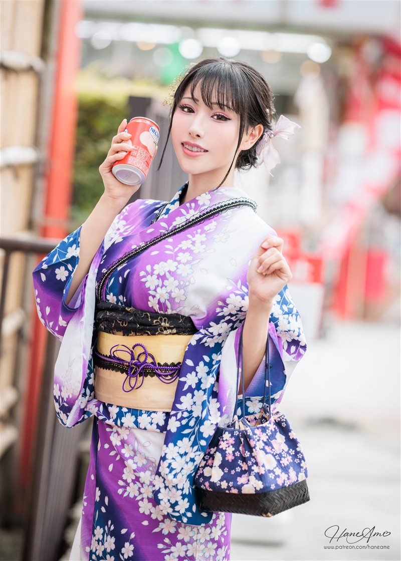 Hane Ame 雨波写真 NO.108 - Original Violet KimoNO 紫羅蘭夏日浴衣[109P+9V／1.82GB] - 呦糖社C+-呦糖社C+