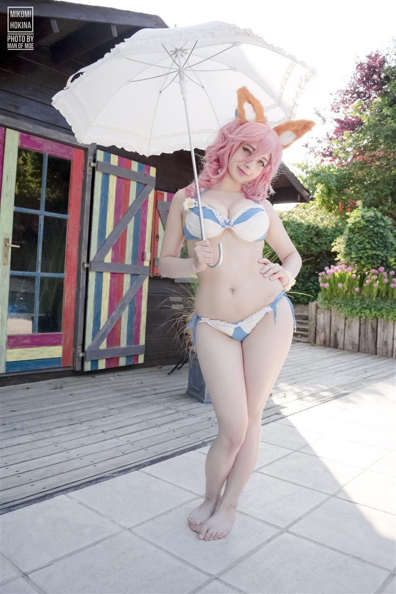 图片[2]-Mikomi Hokina - Summer Tamamo Swimsuit (Fate Grand Order) [185P／2.40GB] - 呦糖社C+-呦糖社C+