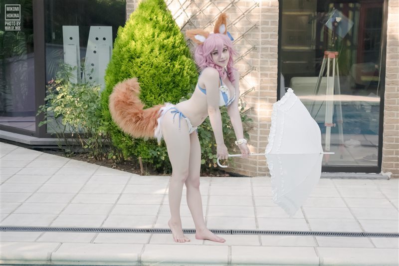 图片[3]-Mikomi Hokina - Summer Tamamo Swimsuit (Fate Grand Order) [185P／2.40GB] - 呦糖社C+-呦糖社C+