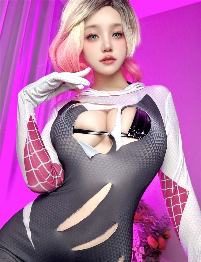 图片[5]-小仓千代w - Spider Gwen 蜘蛛格温[20P+1V／79MB] - 呦糖社C+-呦糖社C+