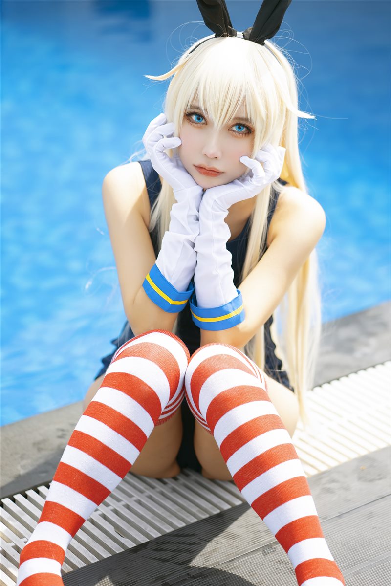 图片[2]-MingTao 明桃 - Shimakaze Swimsuit [31P／278MB] - 呦糖社C+-呦糖社C+