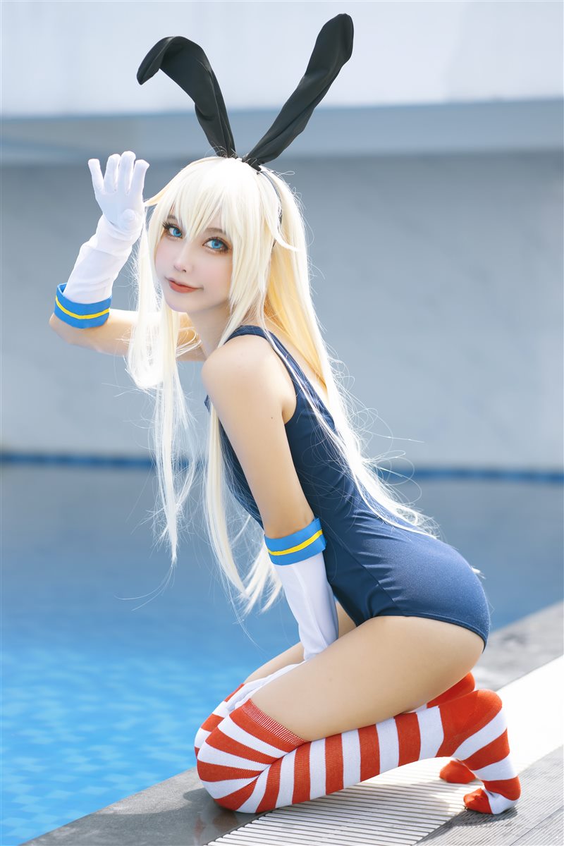 图片[3]-MingTao 明桃 - Shimakaze Swimsuit [31P／278MB] - 呦糖社C+-呦糖社C+