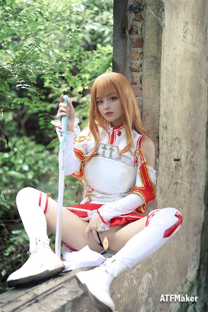 图片[2]-[ATFM] Cosplay Vol.06 - Yuuki Asuna Battle [39P／88MB] - 呦糖社C+-呦糖社C+