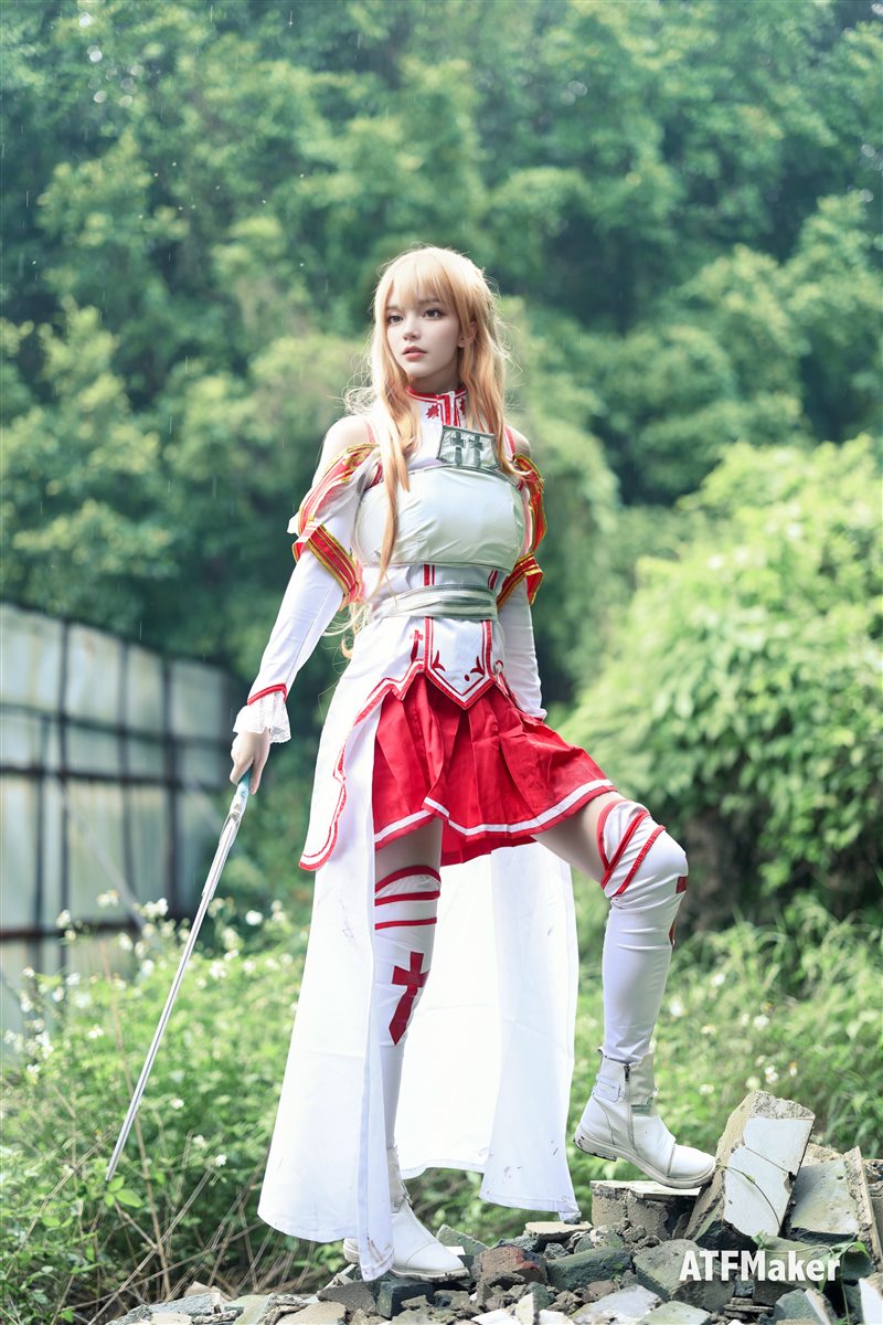 [ATFM] Cosplay Vol.06 - Yuuki Asuna Battle [39P／88MB] - 呦糖社C+-呦糖社C+