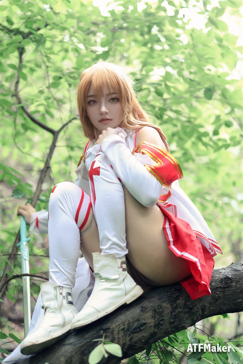 图片[4]-[ATFM] Cosplay Vol.06 - Yuuki Asuna Battle [39P／88MB] - 呦糖社C+-呦糖社C+